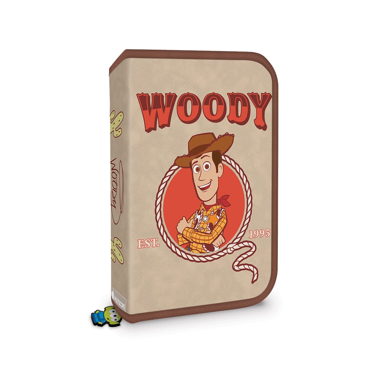 Toy Story 5 - Canopla desplegable con cierre Efecto Gamuzada - Woody